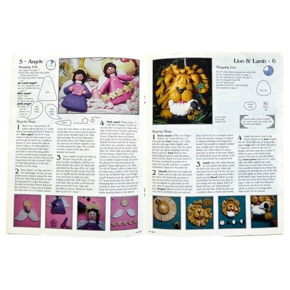 FIMO & ME on the Christmas Tree HOP 15018 McCall's Creates Clay Polymer VINTAGE - Picture 3 of 9